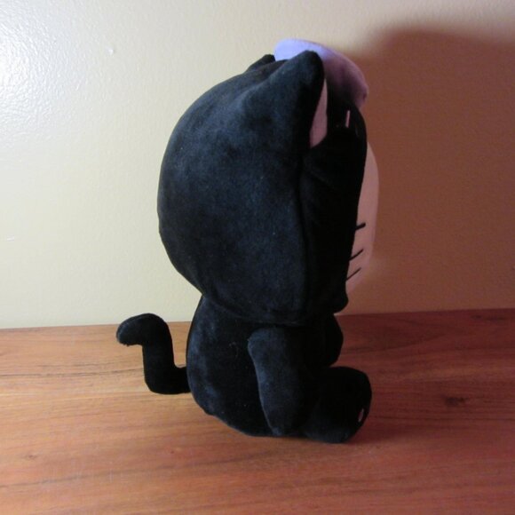 plush sanrio halloween 2023 hello kitty black cat costume (T277) - Picture 7 of 9
